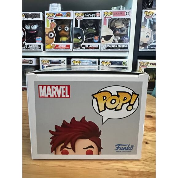 NEW IN HAND LE Gambit w/ Beignets X-Men '97 Funko Pop Bobblehead #1505 Marvel - Picture 5 of 6